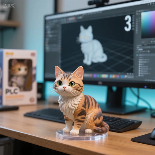Customized 3D printed pet souvenir figurines
